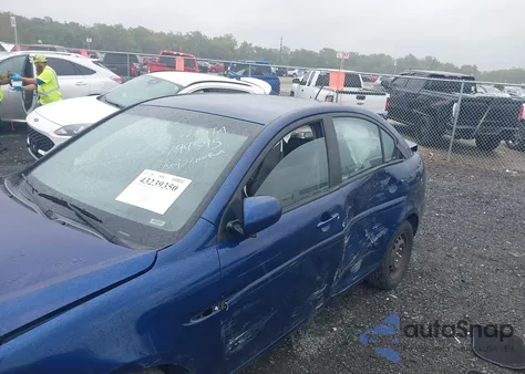 2010 Hyundai Accent Gls from USA, damaged, VIN KMHCN4AC2AU497024